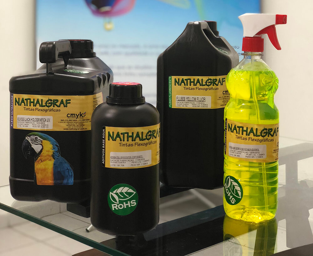 Nathalgraf levará tecnologia de tintas flexográficas para a Flexo & Labels 2019