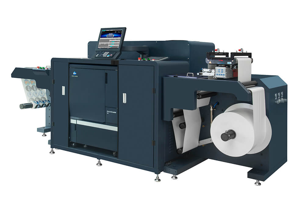 Konica Minolta apresenta impressora digital AccurioLabel 190 em novo design na Flexo & Labels 2019