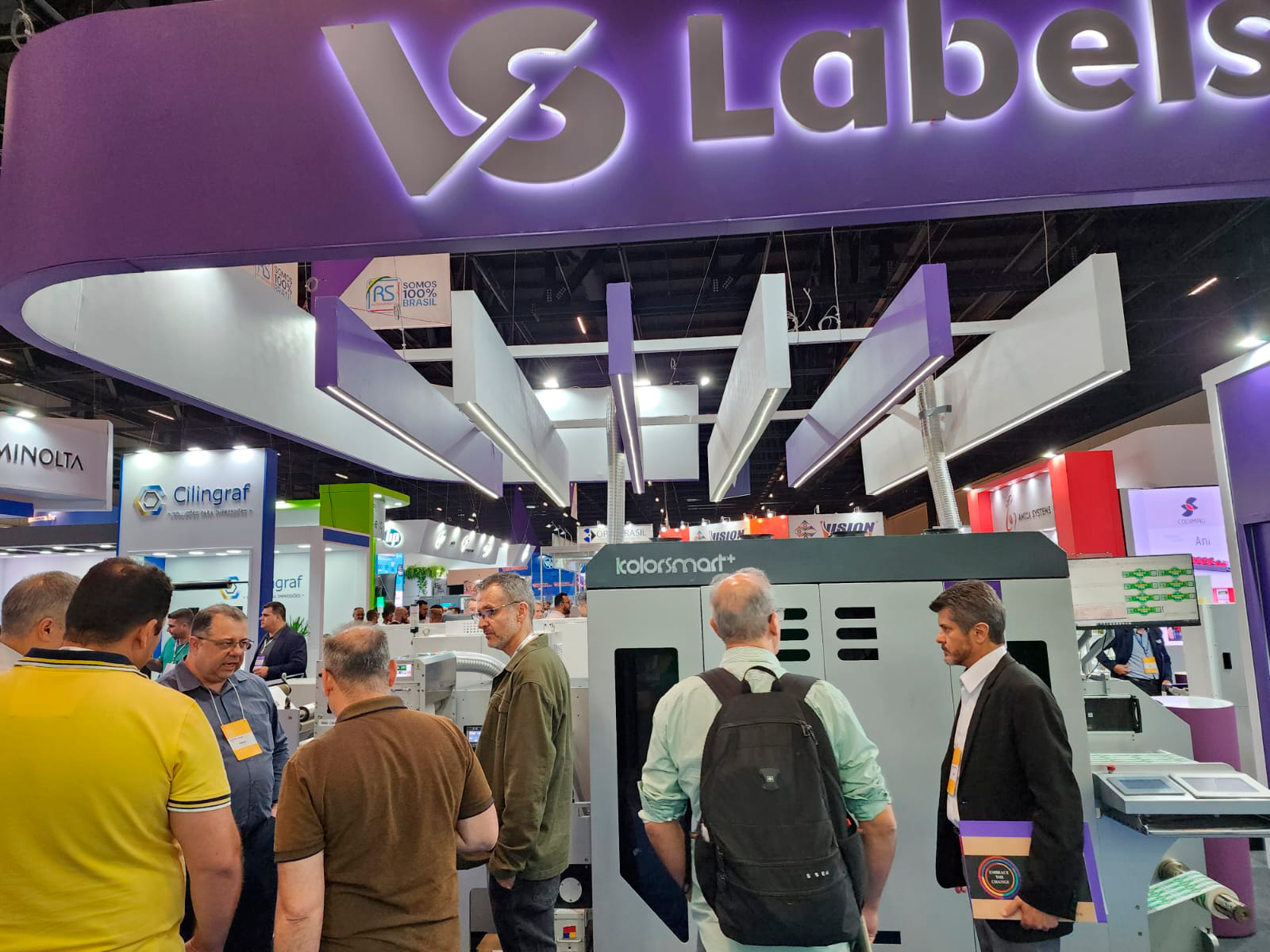 Grupo VinilSul participa da Flexo & Labels Expo com sua Divisão VS Labels e grande portfólio de soluções para rótulos digitais