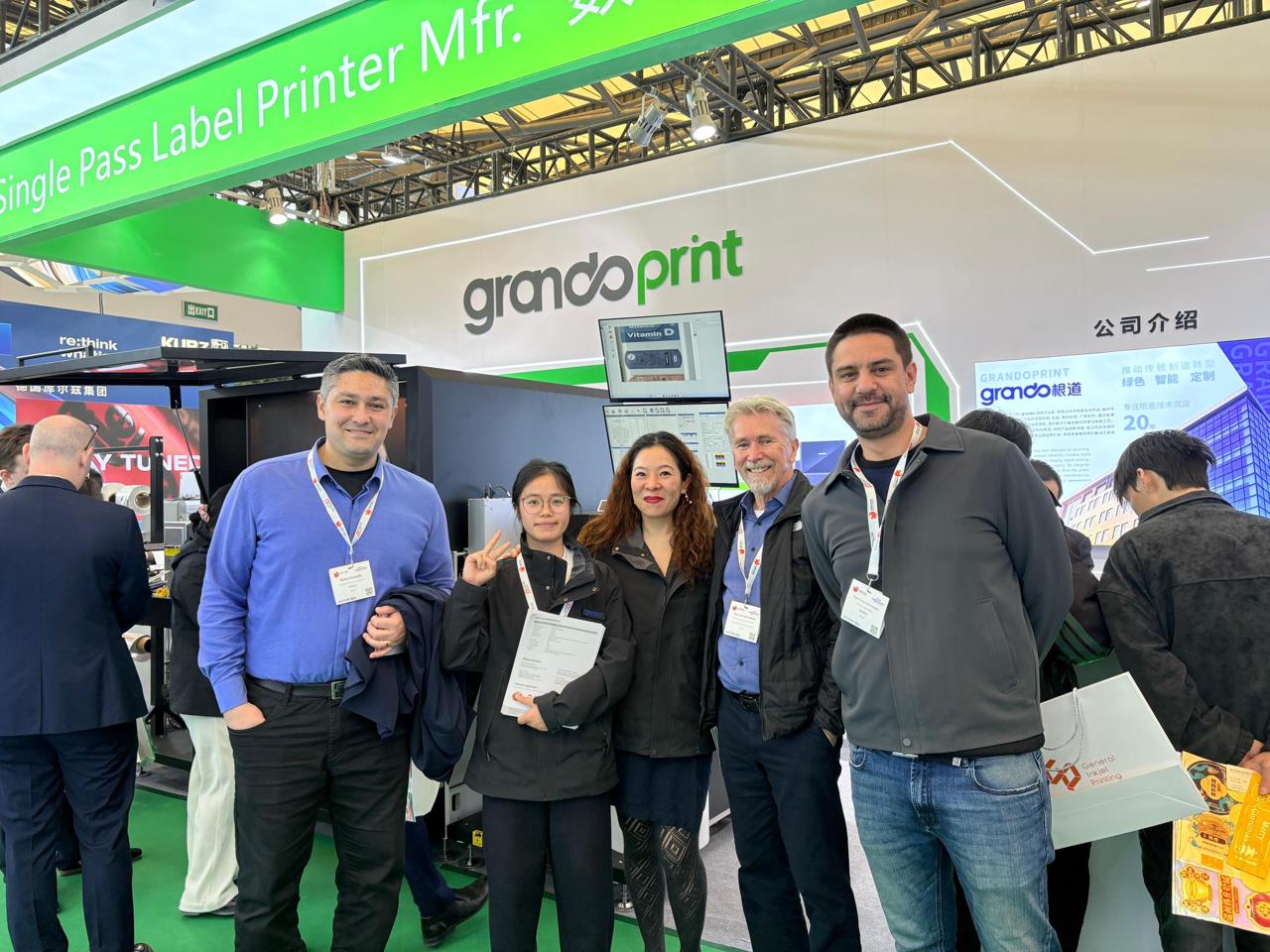 VS Labels, Divisão do Grupo VinilSul, anuncia nova impressora digital UV LED para rótulos GR350S, da Grando