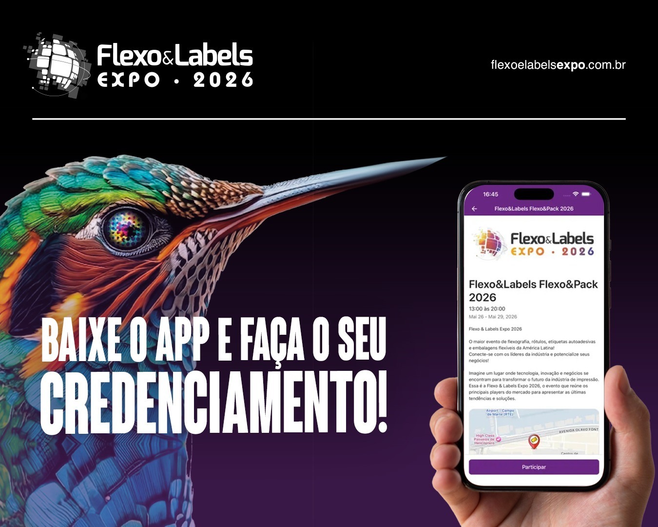 Flexo & Labels + Flexo & Pack lança app para otimizar a experiência de visitação ao evento